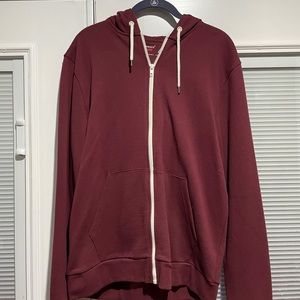 Topman Full Zip Hoodie NWT
